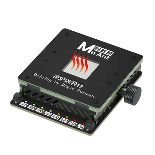 Ferramenta de Reparação Plataforma DesGomado e Aquecimento Chip IC Fonte CPU Fixa Phone Celular Maant SL-2