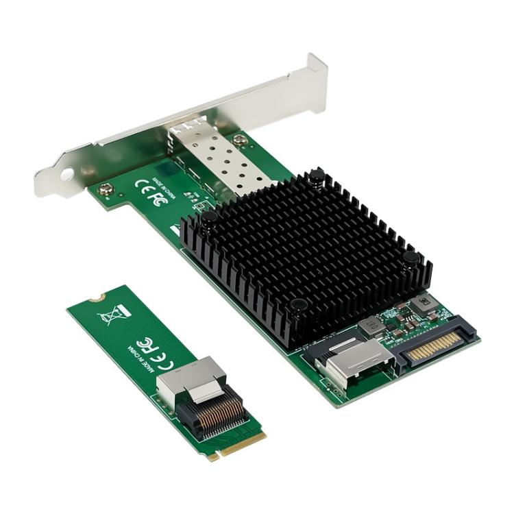 Tarjeta de red industrial SUNWEIT ST7331 M.2 X520DA1 10GbE servidor óptico SFP+
