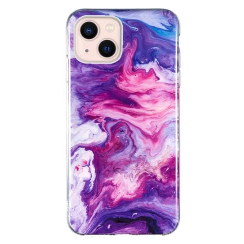Funda para Teléfono Imd Marble TPU para iPhone 15 (Rojo) - MOVILSTORE