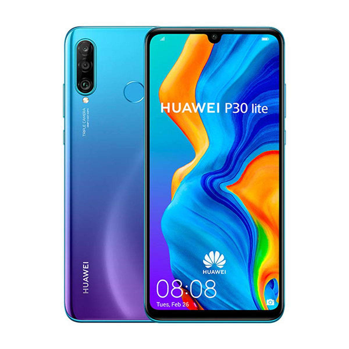 Huawei P30 Lite 4GB/128GB Bleu Paon MAR-LX1A