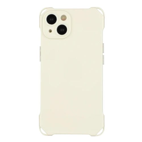 Para iPhone 15 Funda para Teléfono de TPU a Prueba de Golpes de Cuatro Esquinas (Blanco) - MOVILSTORE
