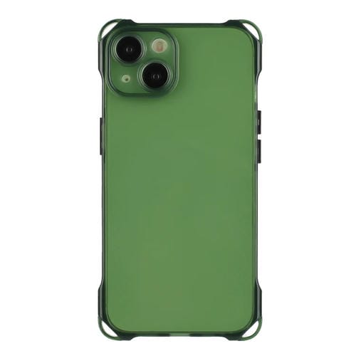 Para iPhone 15 Funda para Teléfono de TPU a Prueba de Golpes de Cuatro Esquinas (Verde) - MOVILSTORE