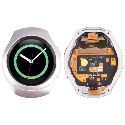 Ecrã LCD Digitalizador com Moldura Samsung Galaxy Gear S2 SM-R720 (Branco)