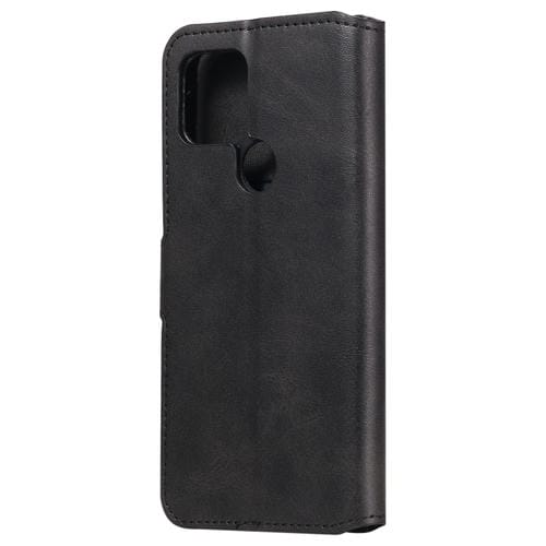 Para Google Pixel 5 Classic Calf Texture PU + TPU Funda de cuero con tapa horizontal, con soporte, ranuras para tarjetas y billetera (negro)