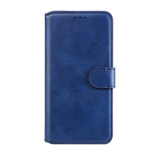 Para Google Pixel 5 XL / Pixel 4a 5G Classic Calf Texture PU + TPU Funda de cuero con tapa horizontal, con soporte, ranuras para tarjetas y billetera (azul)