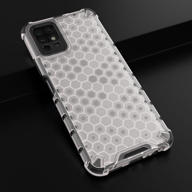 Para Honor Play 5T juventud a prueba de golpes PC + Case TPU (blanco)