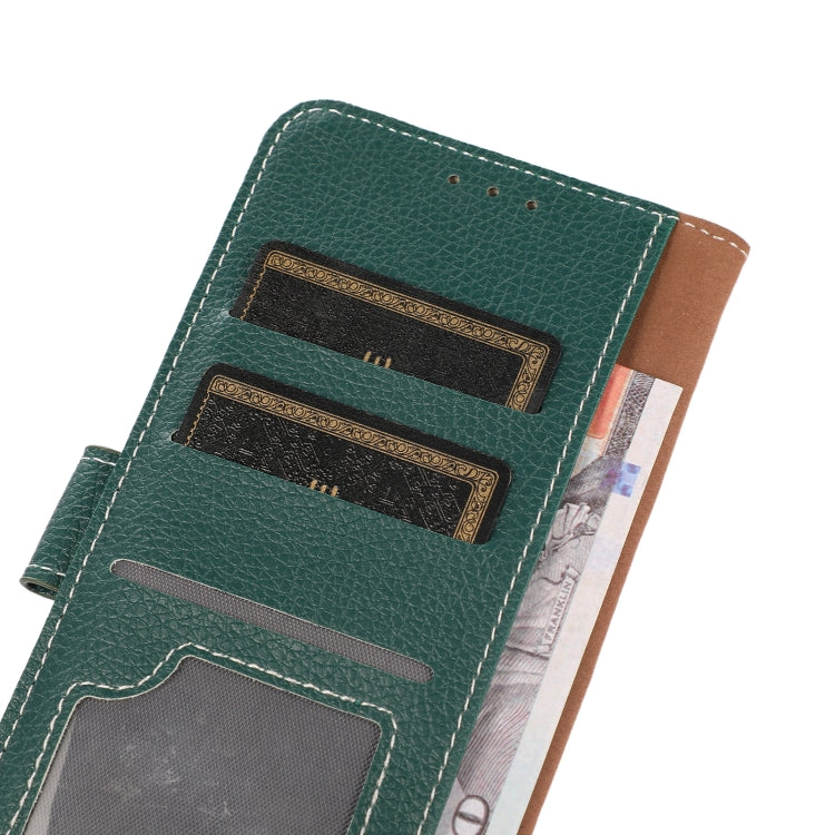 Para Motorola Moto G30 / G20 / G10 4G Litchi Texture PU + TPU Funda de cuero Horizontal Flip con soporte y ranuras para tarjetas (verde)