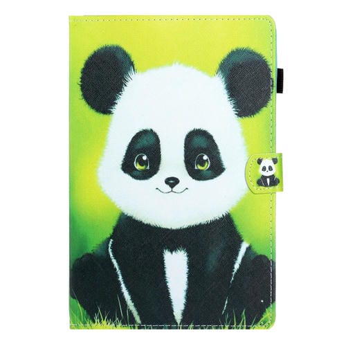 Estuche para Galaxy Tab A 8.0 (2019) T290 Cuero PU Tapa Horizontal Dibujo Panda Soporte Ranura Tarjeta