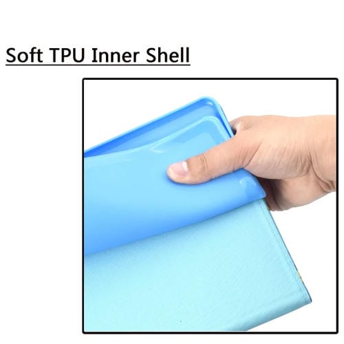 Funda para Galaxy Tab S6 T860 Cuero Pu Tapa Horizontal Dibujo Torre de Mariposa