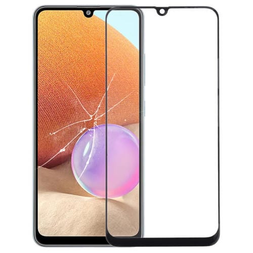 Pantalla Frontal Samsung Galaxy A32 4G Lente de Vidrio Exterior con Adhesivo OCA (Transparente)