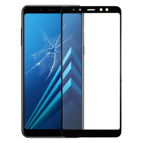 Front Screen Samsung Galaxy A8 Glass Lens Exterior with Transparent OCA Adhesive