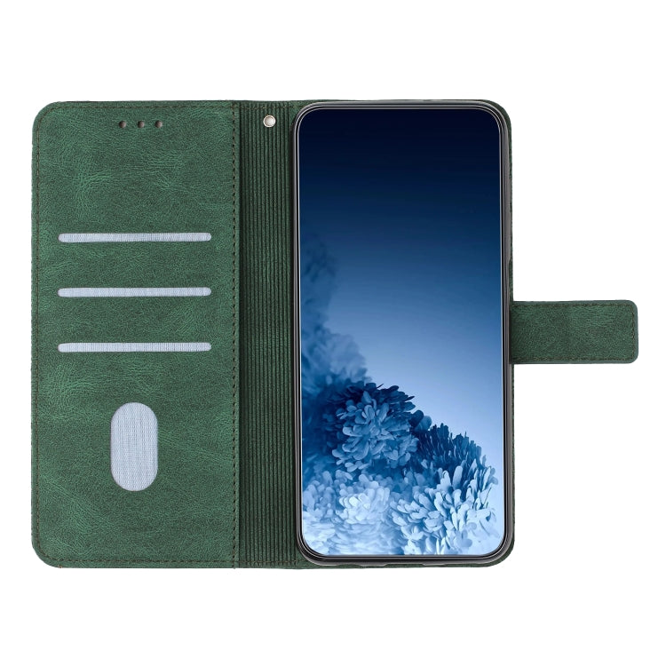 Para Samsung Galaxy S20 Fe Mandala Flip Flip Leather Case (verde)