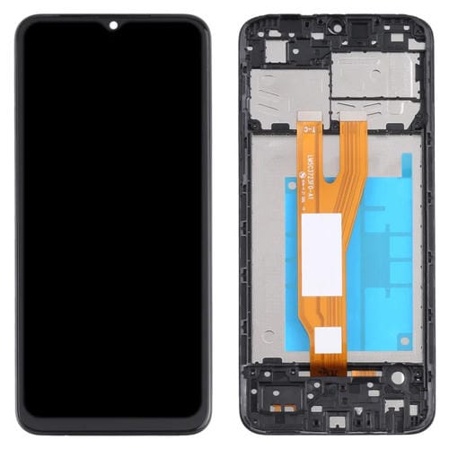 Schermo LCD Samsung Galaxy A03 Core Digitizer con Cornice