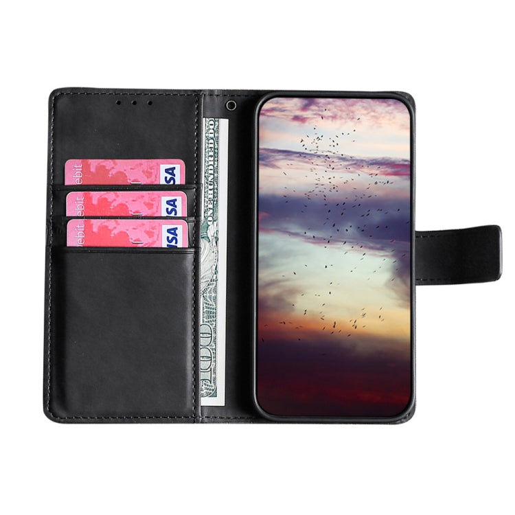 Funda de Cuero OnePlus Nord Ce 2 Lite 5G Skin Feel Cocodrilo Cierre Magnético (Negro)
