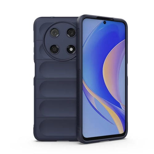 Funda TPU Magic Shield + Estuche Franela para Huawei Nova Y90/Enjoy 50 Pro (Azul Oscuro)