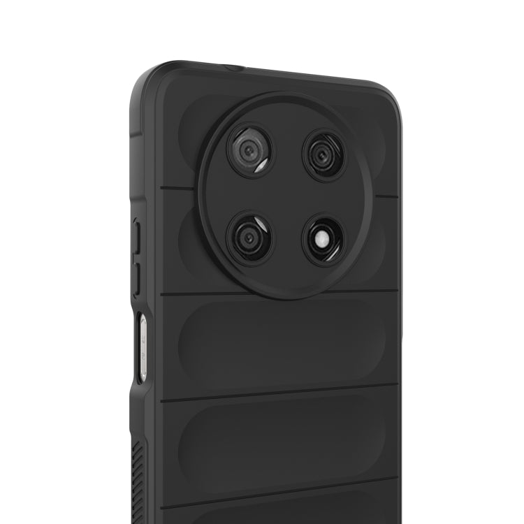 Funda TPU Magic Shield + Estuche Franela para Huawei Nova Y90/Enjoy 50 Pro (Azul Oscuro)