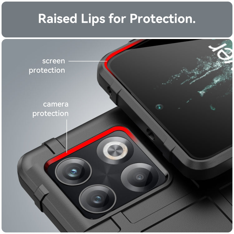 Funda TPU para OnePlus 10T Cobertura Completa a Prueba de Golpes (Negro)