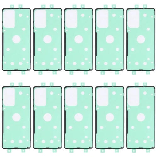 Adhésif de Coque Samsung Galaxy A72 SM-A725 (10 Pièces) Couverture Arrière