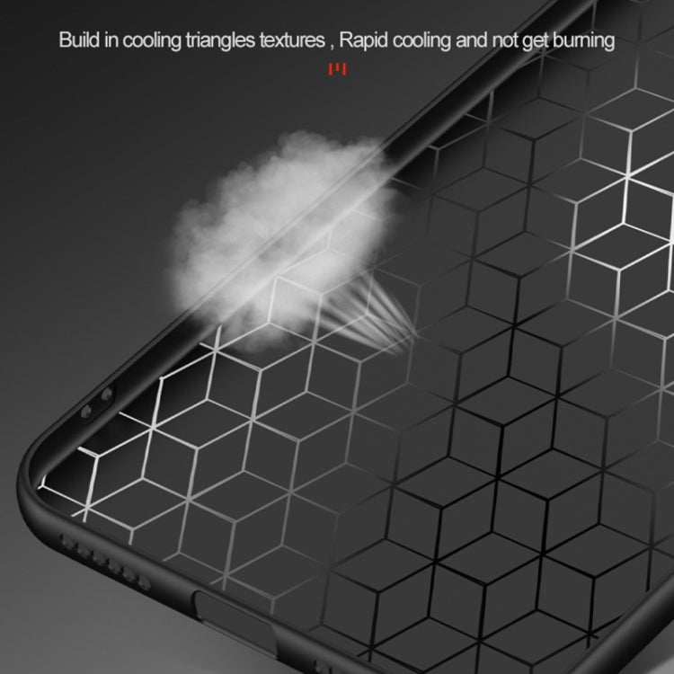 Para Honor X30 XINLI Costura de tela Textue Funda de teléfono TPU a prueba de golpes (Azul)