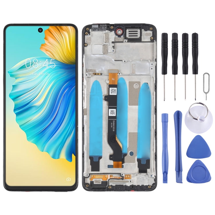 Vollbild mit Rahmen für Tecno Camon 17 Pro