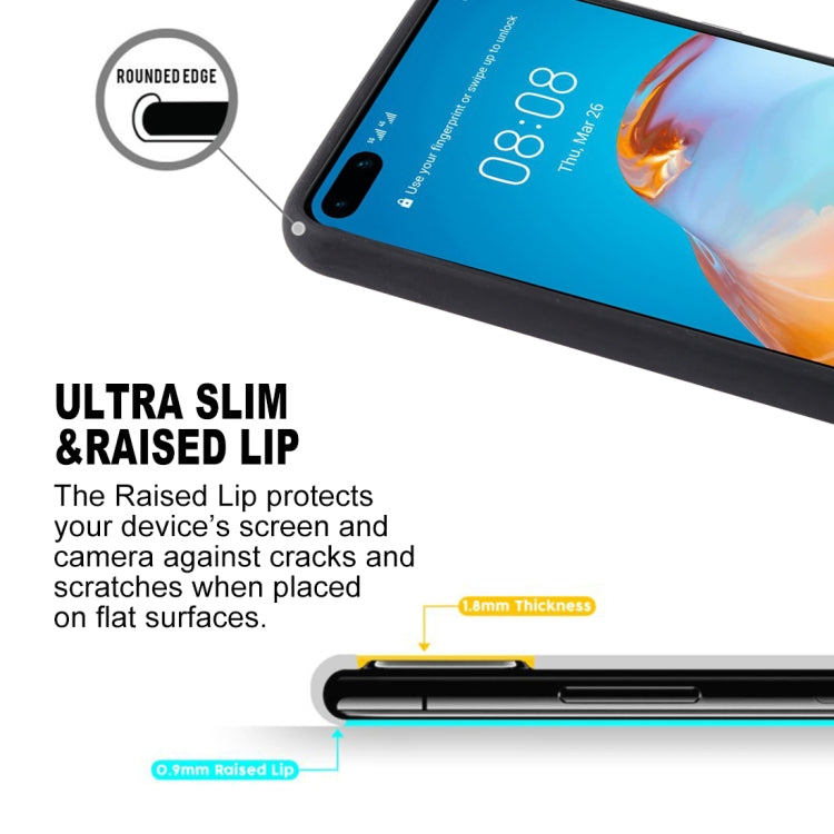 Para Huawei P40 SULADA TPU a prueba de golpes + Funda protectora de cuero hecha a mano (Verde)