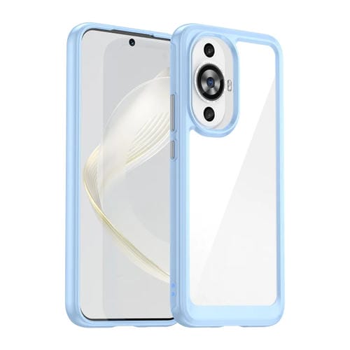 Funda de Teléfono Acrílico + TPU para Huawei Nova 12 Lite Serie Colorida (Azul)