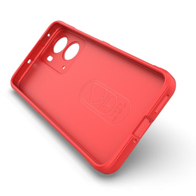 Funda de TPU y Franela con Protección Mágica Global para Realme P3 5G (Azul Oscuro)