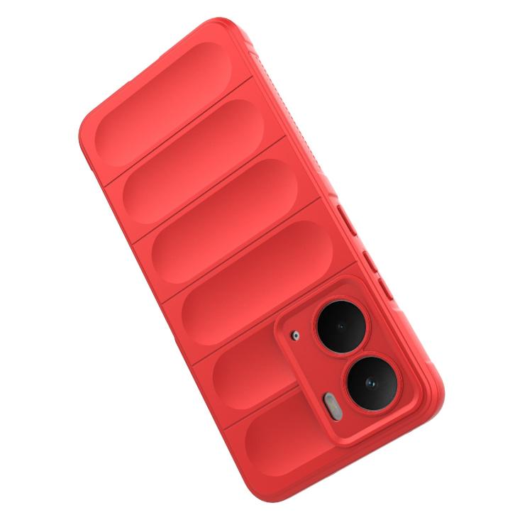 Funda de TPU y Franela con Protección Mágica Global para Realme P3 5G (Azul Oscuro)
