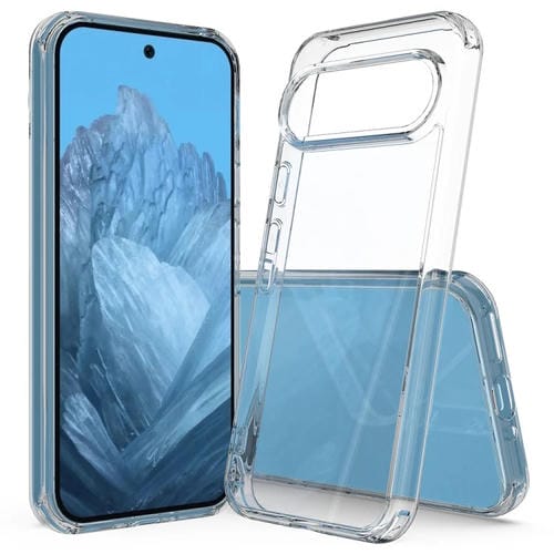 Funda para Google Pixel 9 TPU Acrílica Resistente a Arañazos (Transparente)