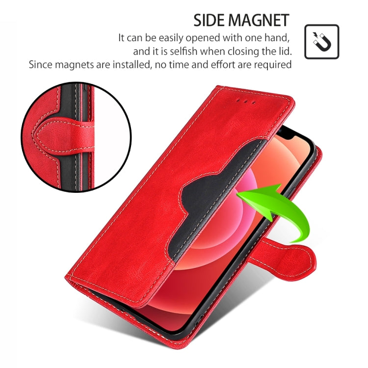 Funda Cuero OnePlus Nord Ce 4 Lite 5G Hebilla Magnética Tacto Suave (Rojo)