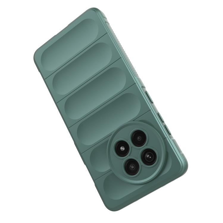 Funda TPU + Franela con Protección Mágica para OnePlus Ace 5/Ace 5 Pro (Rojo Vino)