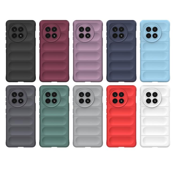 Funda TPU + Franela con Protección Mágica para OnePlus Ace 5/Ace 5 Pro (Rojo Vino)