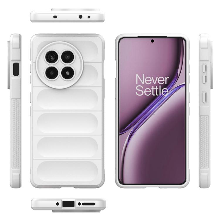 Funda TPU y Franela con Protección Mágica para OnePlus Ace 5 y Ace 5 Pro (Blanca)