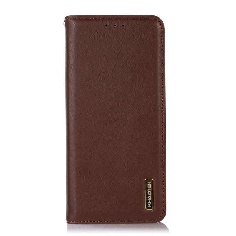 Funda para Teléfono Khazneh Nappa con Piel de Vaca para OnePlus Nord 13 (Marrón)