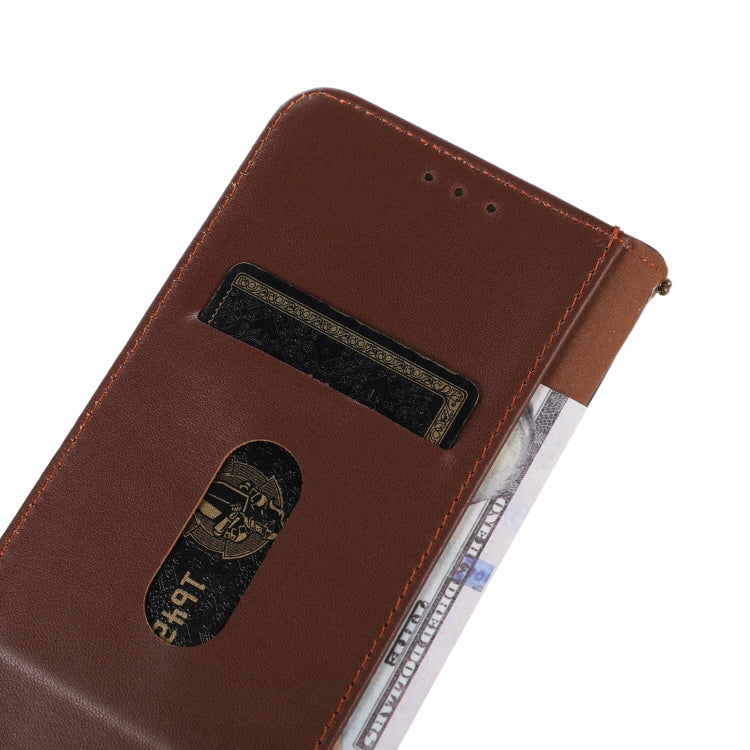 Funda para Teléfono Khazneh Nappa con Piel de Vaca para OnePlus Nord 13 (Marrón)