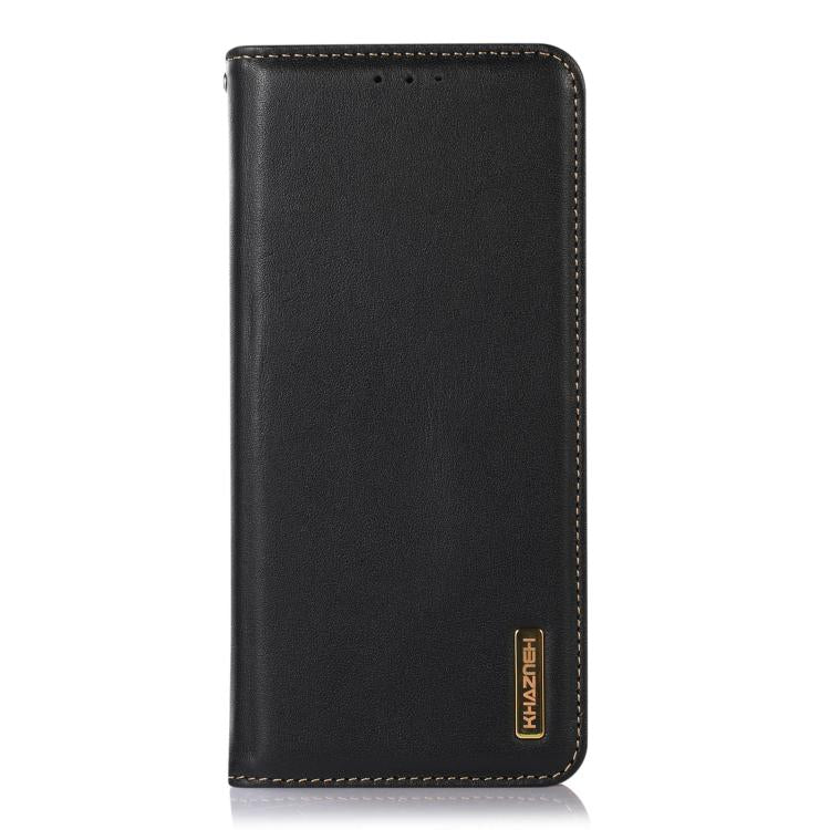 Funda para Teléfono Khazneh Nappa Piel de Vaca para OnePlus Ace 5 Pro / Ace 5 / 13R (Negra)