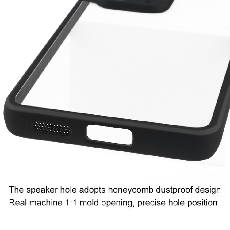 Funda para Huawei P40 Pro+ Frosted TPU y Transparente PC (Negro)
