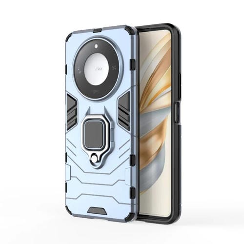 Funda Protectora Honor X60 5G PC TPU Soporte Anillo Magnético (Azul Marino)