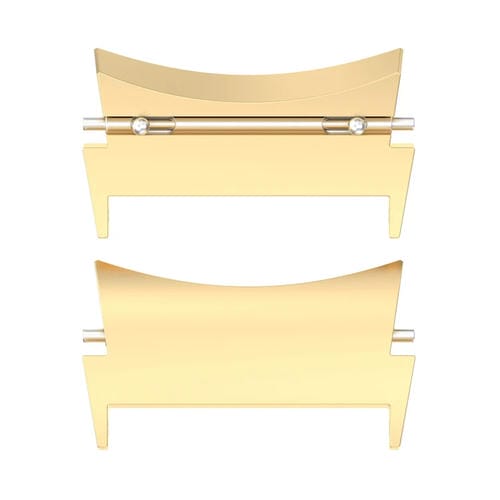 Edelstahl-Armbandanschluss Samsung Galaxy Watch 6/6 Classic (Gold)