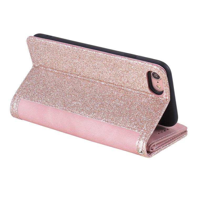 Funda de Cuero para iPhone 16E con Cremallera y Cordón (Rosa)