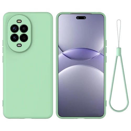Funda Protectora Silicona Líquida Huawei Nova 13 Pro Cobertura Total (Verde)
