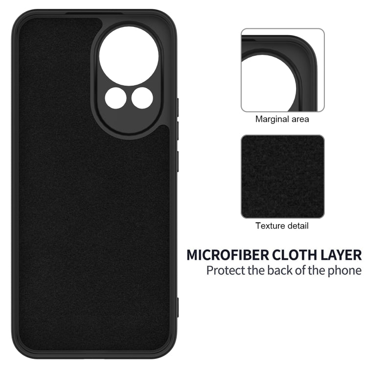 Funda Protectora Silicona Líquida Huawei Nova 13 Cobertura Total a Prueba de Caídas (Negro)