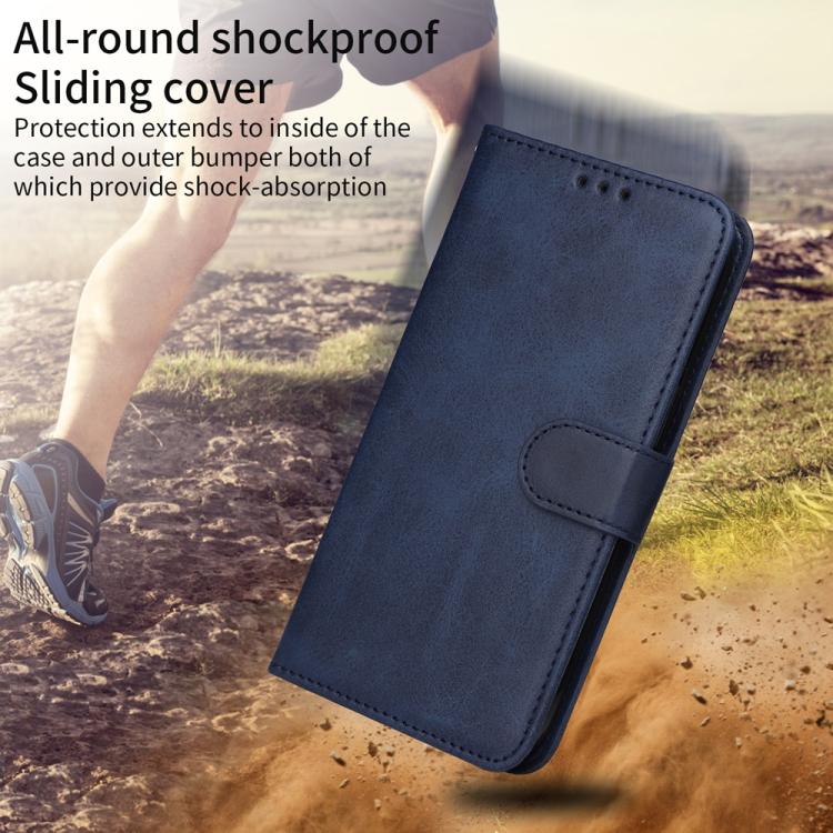 Funda Piel Sintética con Tapa OnePlus 13R/Ace 5/Ace 5 Pro (Azul)