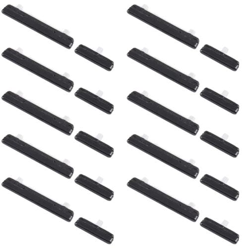 Ein- / Ausschalt- und Lautstärketasten Samsung Galaxy S21 Ultra 5G SM-G998 (10 Stück) (Schwarz)