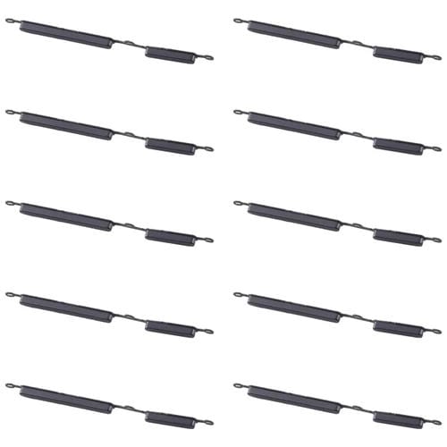 Pulsanti di accensione e volume Samsung Galaxy A02s SM-A025 (10 pezzi) (Nero)