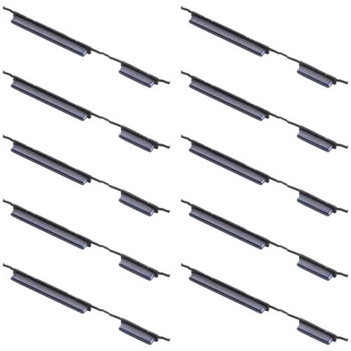 Power and Volume Buttons Samsung Galaxy M20 (SM-M205) (10 Pieces) (Black)