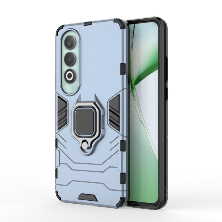Funda para OnePlus Nord Ce4 5G con Soporte PC + TPU a Prueba de Golpes (Azul Marino)