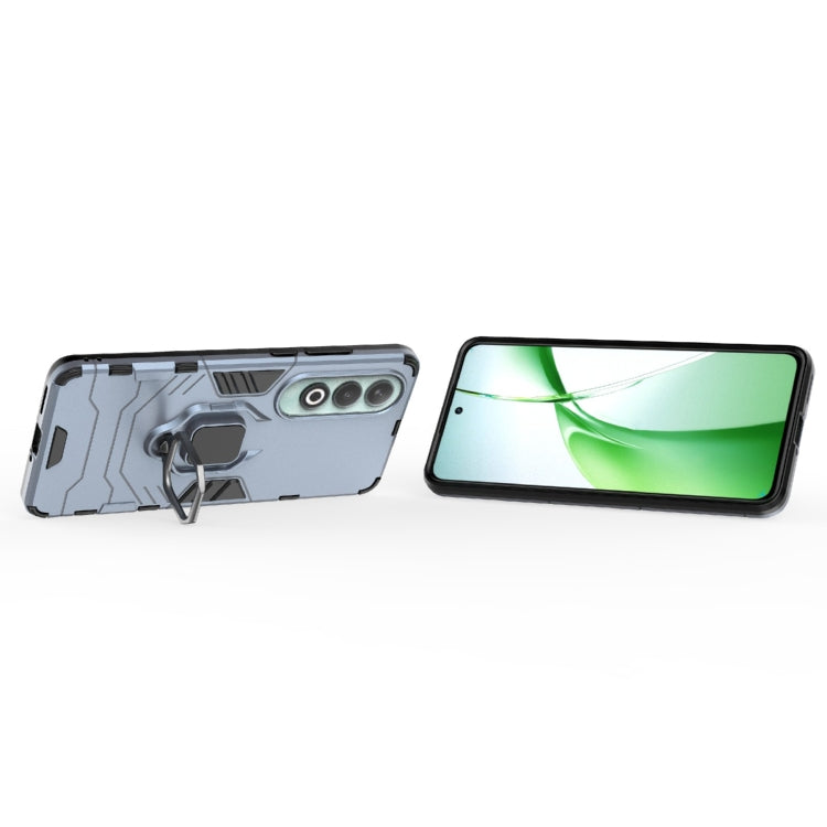 Funda para OnePlus Nord Ce4 5G con Soporte PC + TPU a Prueba de Golpes (Azul Marino)