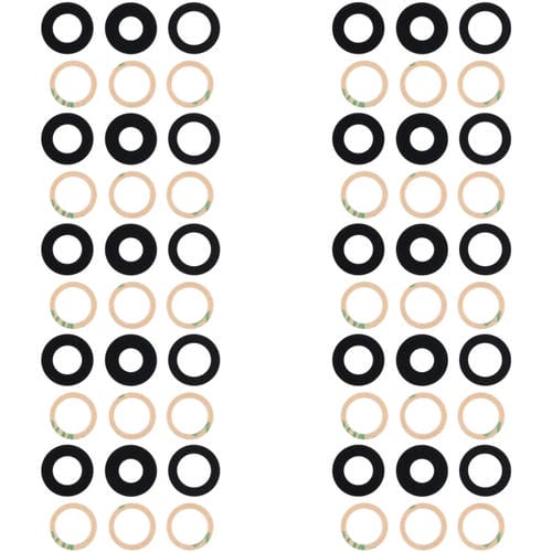 Rückkameraobjektiv Samsung Galaxy Z Fold4 SM-F936B (10 Stück)