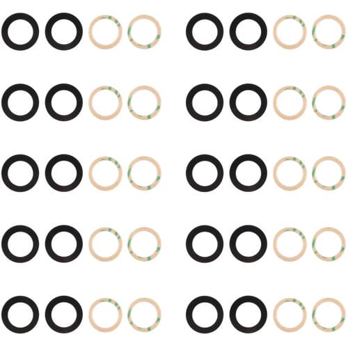 Objectif de caméra arrière Samsung Galaxy Z Flip3 5G SM-F711B - Pack de (10 pièces)